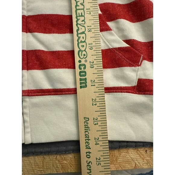 Old Navy American Flag Zip-Up Hoodie L Cotton Blend - Picture 8 of 9